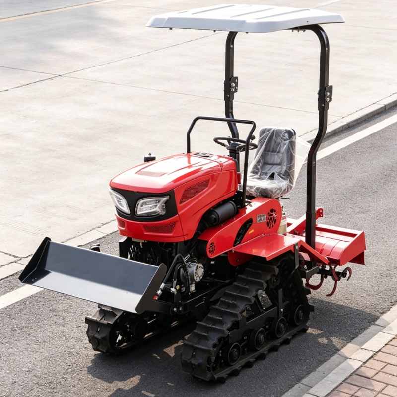 Agriculture Farming Tractor - Индивидуальный роторный культиватор-гусеничник 2026 года, хит